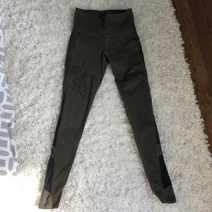 Olive Green Athleta Leggings